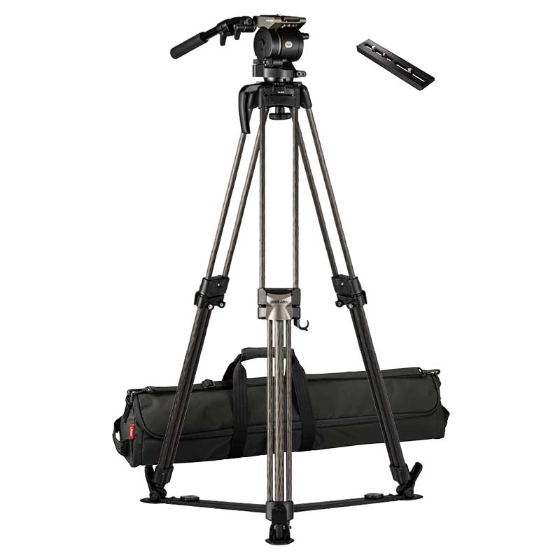 【HS-450QC】 Libec カーボン3段三脚システム クイックロック