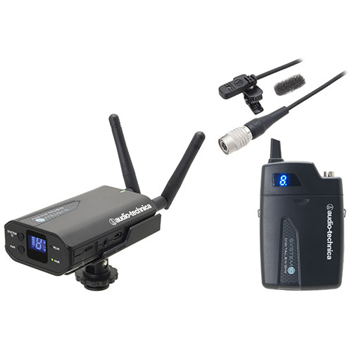 【ATW-1701/L】 audio-technica 2.4GHz帯 ラベリアマイクロホンカメラマウントシステム