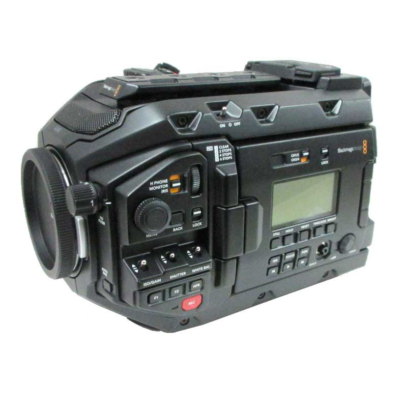 【Blackmagic URSA Mini Pro 4.6K 現状渡し 中古品】 Blackmagic Design 4.6Kデジタルフィルムカメラ（レンズ別売、EFマウント）