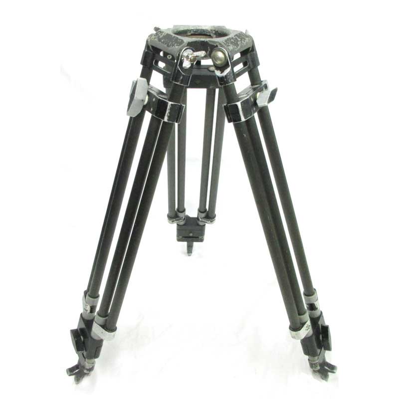 【型番不明 ジャンク品】 メーカー不明 100mmボール カーボン3段三脚