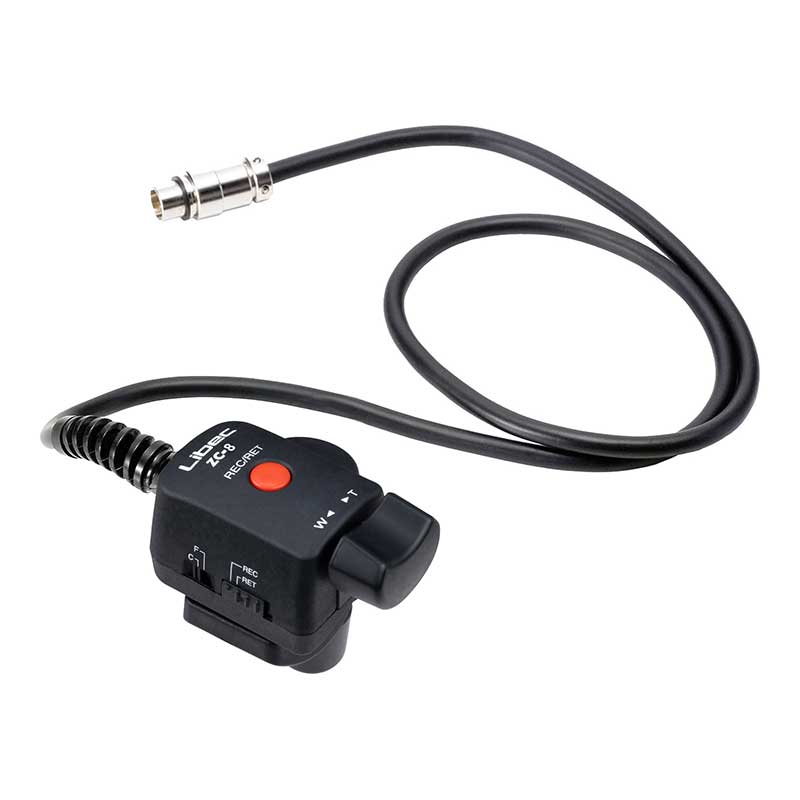 【ZC-8】 Libec フジノン製・キヤノン製8ピンレンズ用 コンパクトズームリモコン