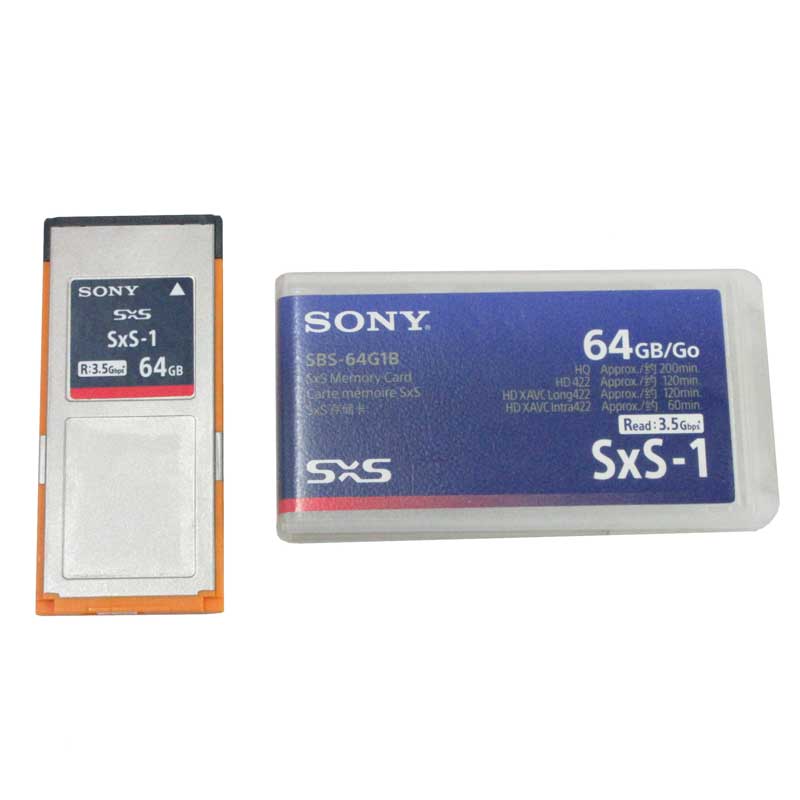 【SBS-64G1B 中古品】 SONY SxS-1カード 64GB