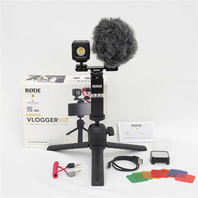 【Vlogger Kit Universal ジャンク品】 RODE スマートフォン用 Vlog撮影キット