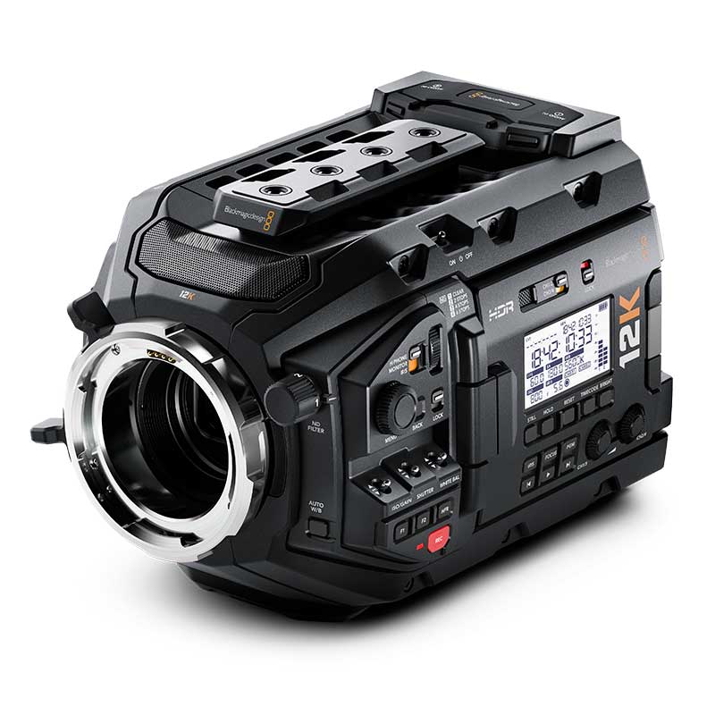 【Blackmagic URSA Mini Pro 12K OLPF】 Blackmagic Design 12Kデジタルフィルムカメラ（レンズ別売、PLマウント）