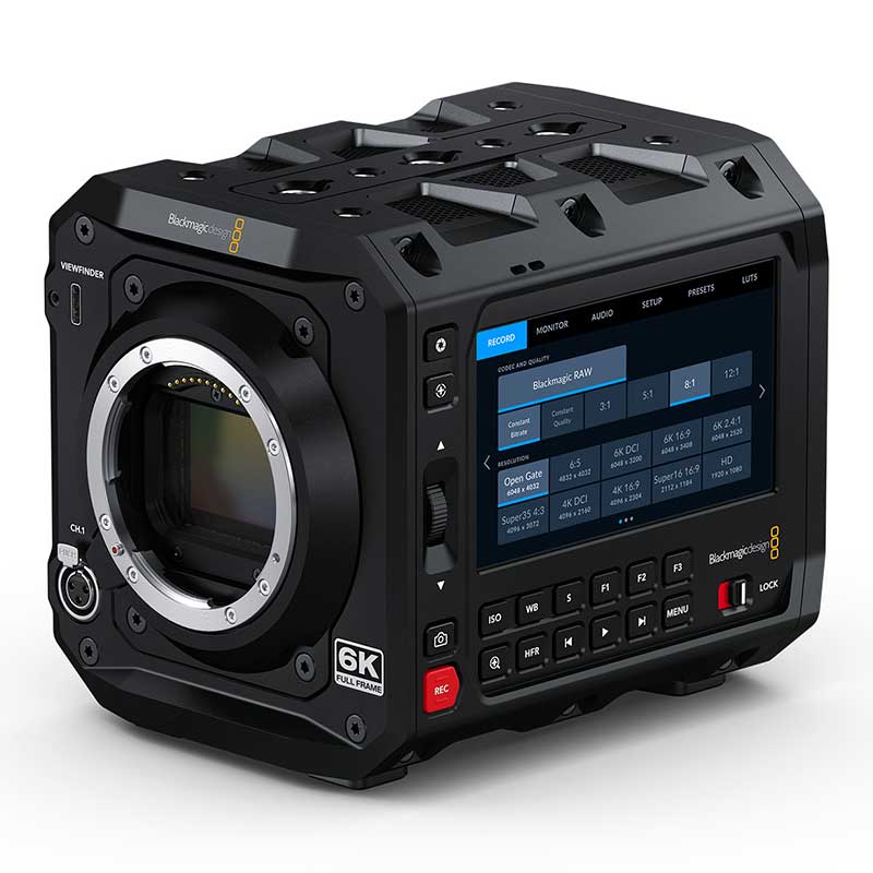 【Blackmagic PYXIS 6K】 Blackmagic Design シネマカメラ（レンズ別売、Lマウント）