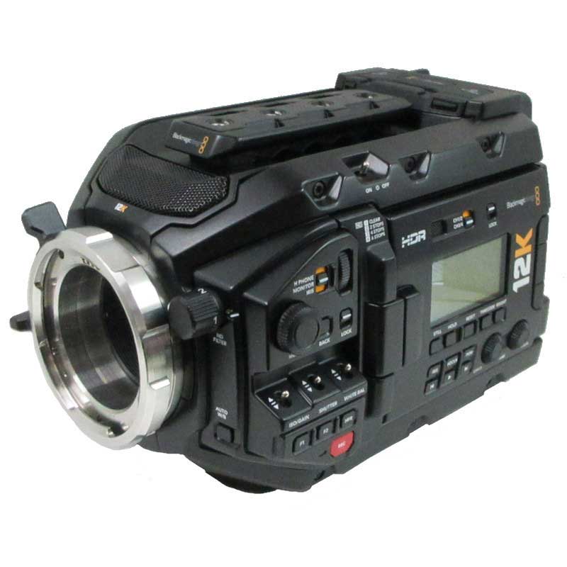 【Blackmagic URSA Mini Pro 12K 現状渡し 中古品】 Blackmagic Design 12Kデジタルフィルムカメラ（レンズ別売、PLマウント）
