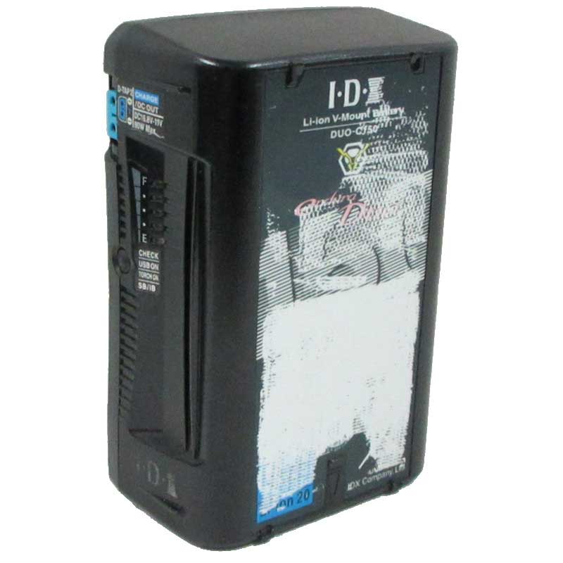 【DUO-C150 現状渡し 中古品】 IDX Vマウントタイプ リチウムイオンバッテリー