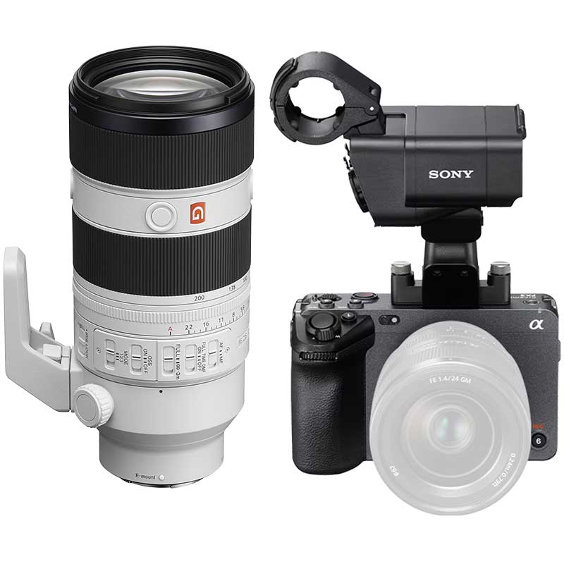 【FX3（ILME-FX3A） ＋ FE 70-200mm F2.8 GM OSS II（SEL70200GM2）】 SONY プロフェッショナルカムコーダー（Eマウント）