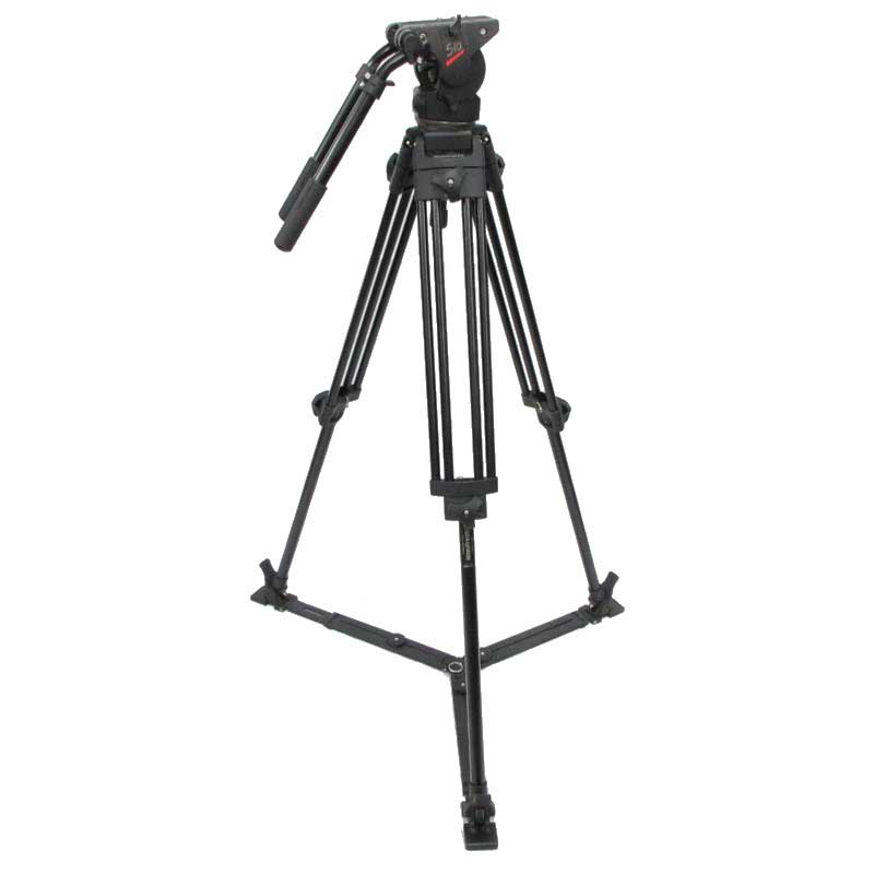【510 + 500MVB ジャンク品】 Manfrotto 3段三脚セット