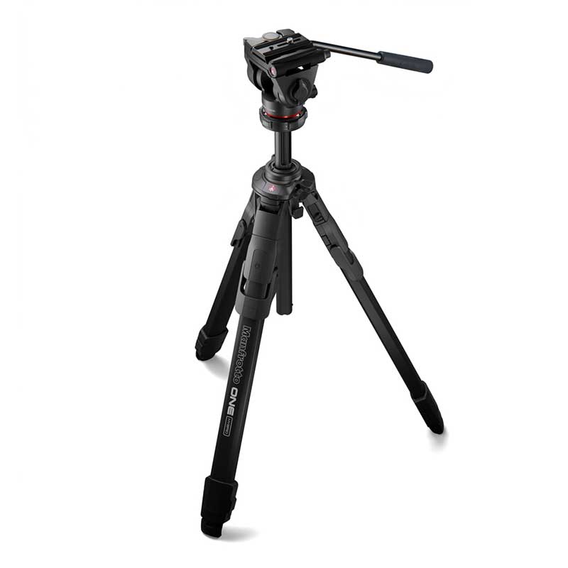 【MKONEA-500X】 Manfrotto ONE アルミニウム三脚 500X フルード雲台キット