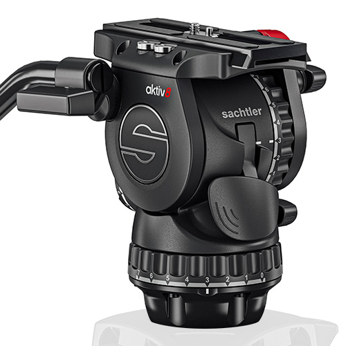 【aktiv8（S2068S）】 Sachtler 75mmボール サイドロード フルーイドヘッド