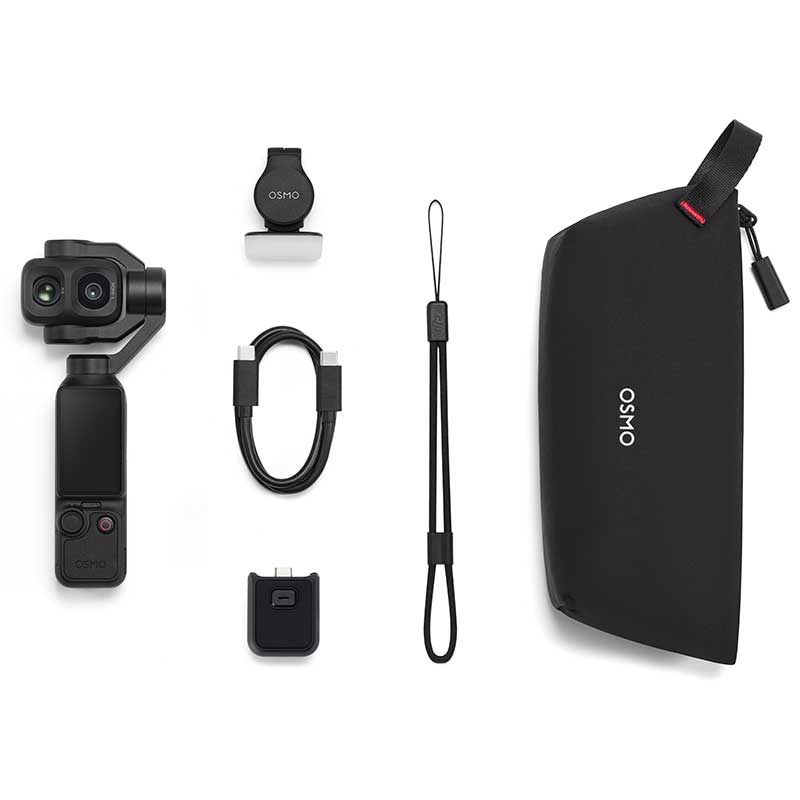 【Osmo Pocket 4P スタンダードコンボ】 DJI デュアルレンズ シネマティック ポケットジンバルカメラ