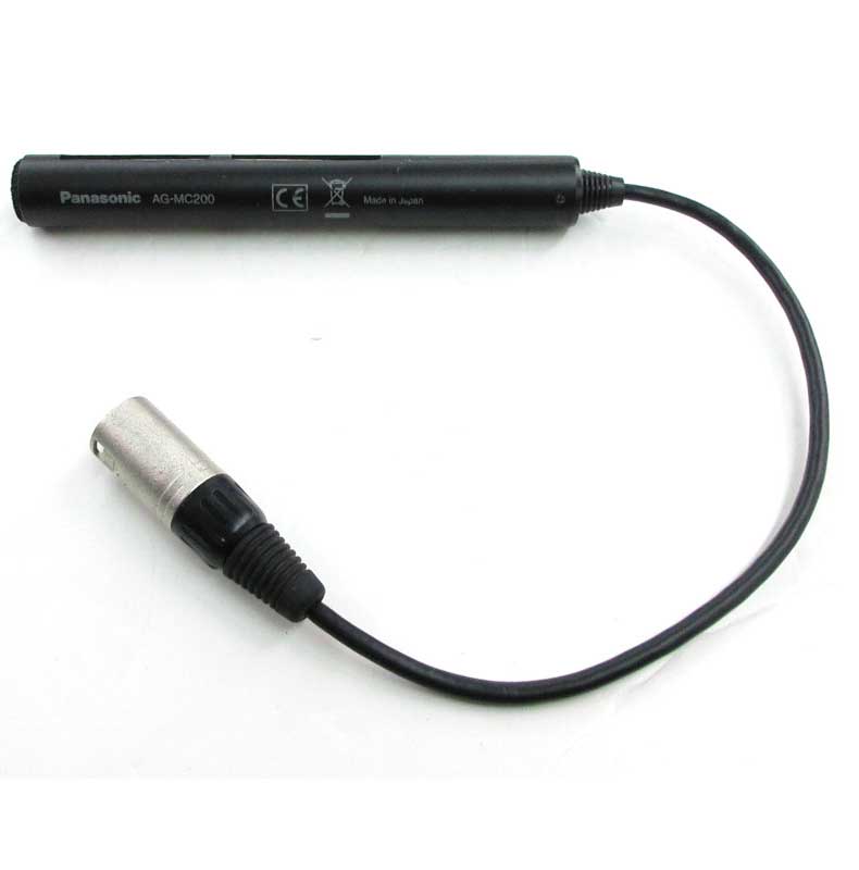 【AG-MC200G ジャンク品】 Panasonic 超指向性マイクロホン
