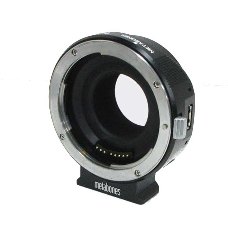 【ソニーE用 キヤノンEFレンズ Smart Adapter 型番不明 ジャンク品】 Metabones 電子接点付マウントアダプター