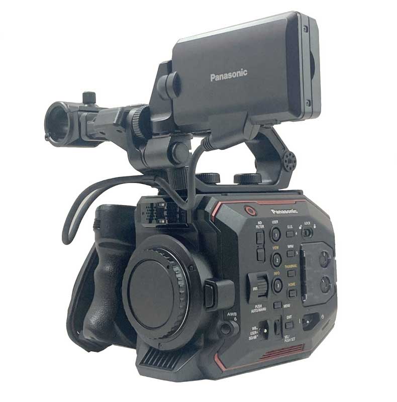 【AU-EVA1 展示処分品】 Panasonic 4Kメモリーカード・カメラレコーダー（レンズ別売、EFマウント）