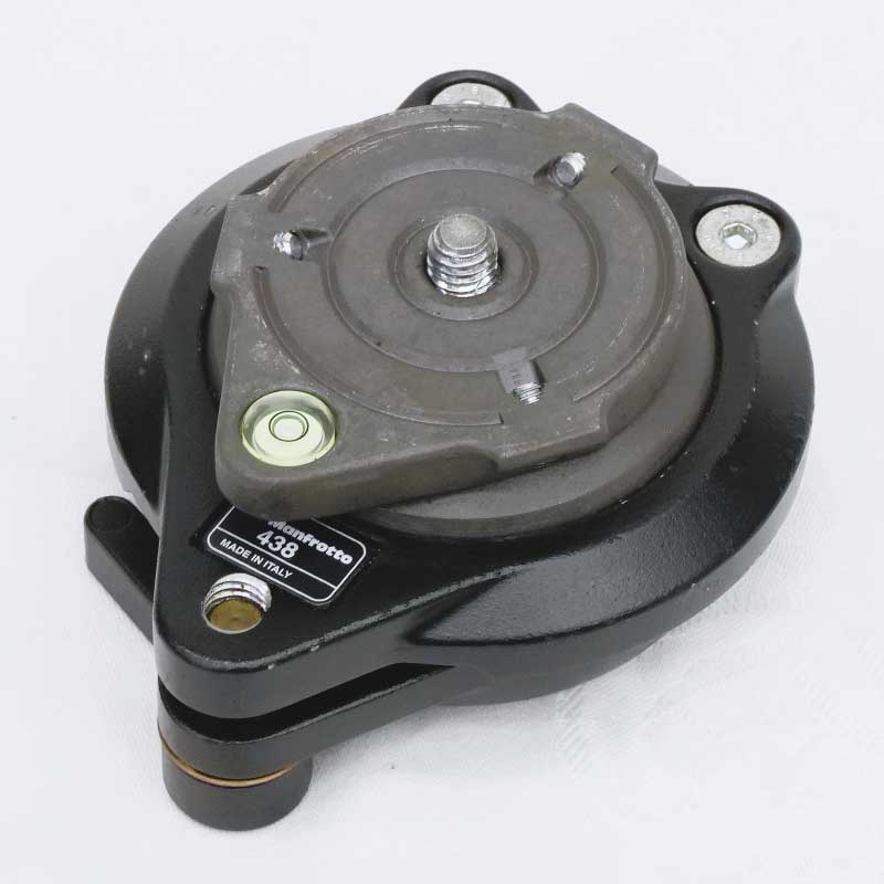 【438 現状渡し 中古品】 Manfrotto ボールカメラレベラー