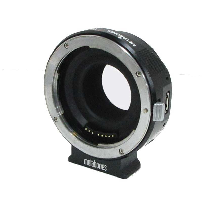 【ソニーE用 キヤノンEFレンズ Smart Adapter 型番不明 ジャンク品】 Metabones 電子接点付マウントアダプター