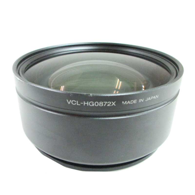 【VCL-HG0872X ジャンク品】 SONY Φ72mm 0.8倍ワイドコンバージョンレンズ（バヨネット）
