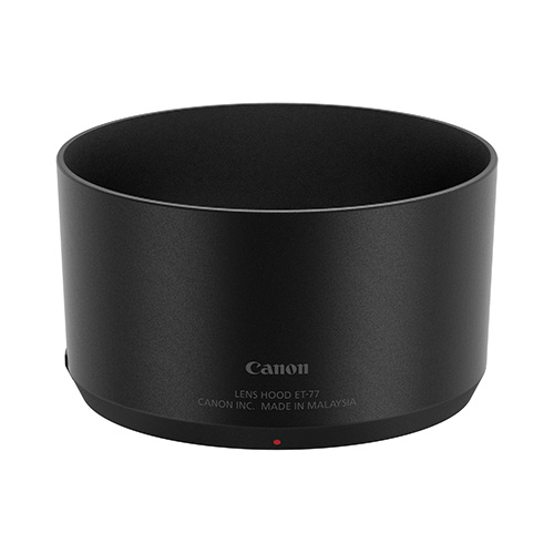 【ET-77】 Canon RF85mm F2 MACRO IS STM用 レンズフード