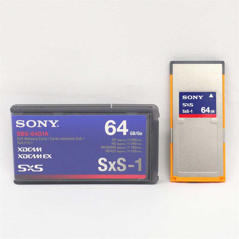 【SBS-64G1A 現状渡し 中古品】 SONY SxS-1カード 64GB