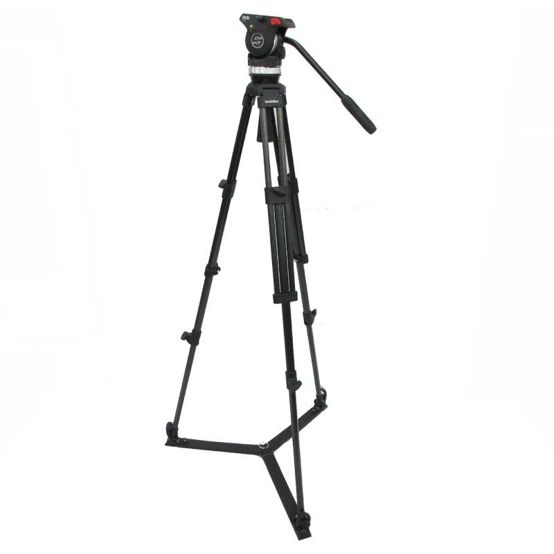 【システムAce L GS CF（1012） ジャンク品】 Sachtler カーボン3段三脚システム