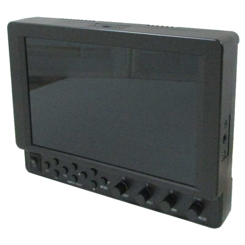 【CL76HOXN 現状渡し 中古品】 ADTECHNO 7型IPS液晶フィールドモニター