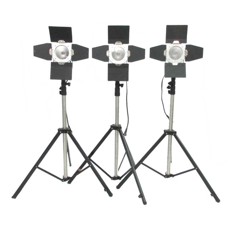 【L2961 ジャンク品】 LPL 500W 3灯セット