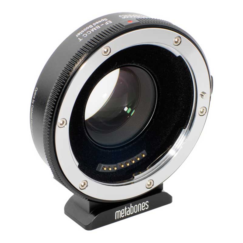 【MB_SPEF-BMCC-BT1】 Metabones 電子接点付マウントアダプター T Speed Booster 0.64x（レンズ側：キヤノンEF、ボディ側：BMCC）