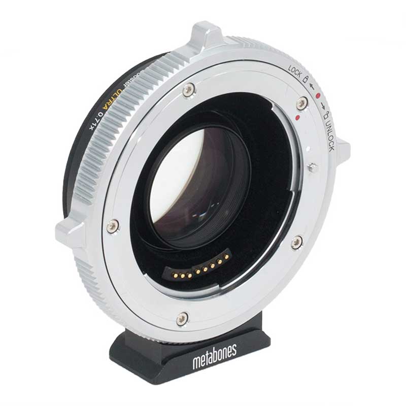 【MB_SPEF-E-BT3】 Metabones 電子接点付マウントアダプター T CINE Speed Booster ULTRA 0.71x（レンズ側：キヤノンEF、ボディ側：ソニーE）