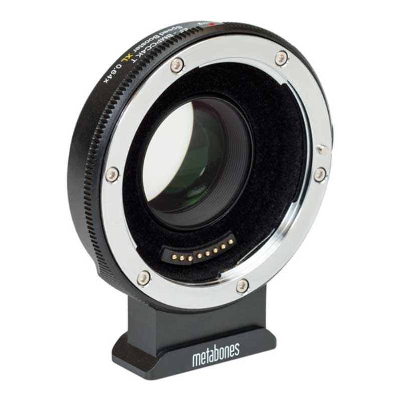 【MB_SPEF-m43-BT9】 Metabones 電子接点付マウントアダプター T Speed Booster XL 0.64x（レンズ側：キヤノンEF、ボディ側：BMPCC4K）