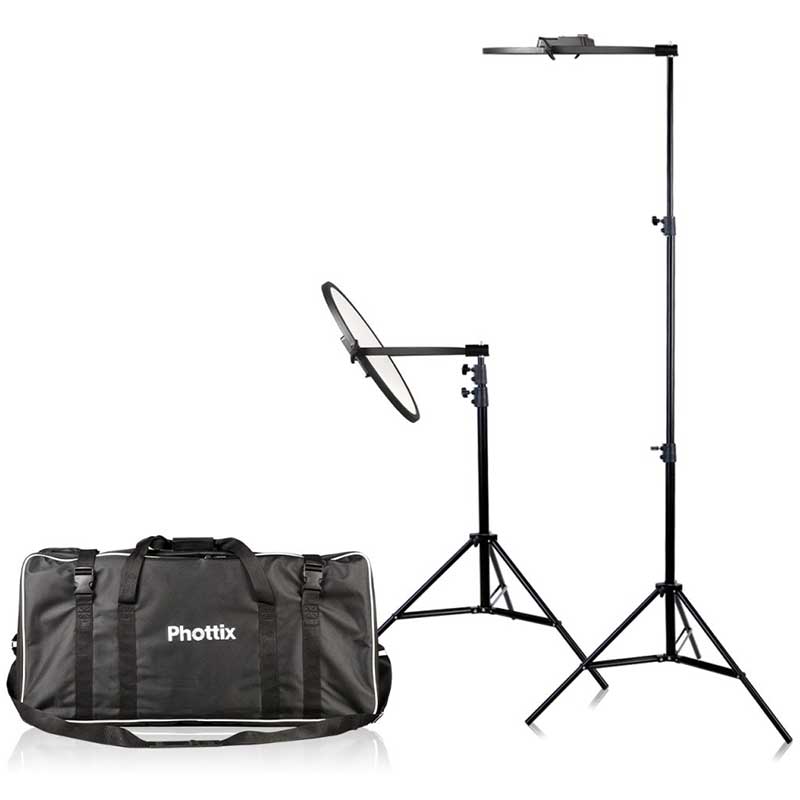 【Nuada R3a LED Light Twin Kit Set】 Phottix LEDライト