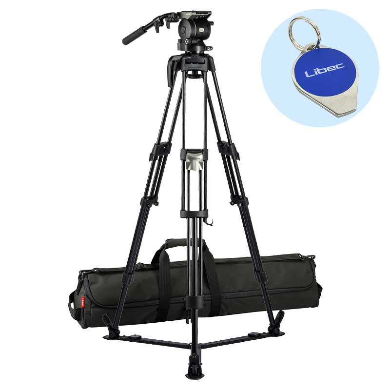 【HS-150Q】 Libec アルミ3段三脚システム クイックロック