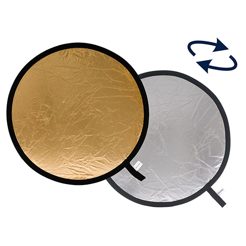 【LL LR1234】 Manfrotto Lastolite リフレクター 30cm シルバー/ゴールド