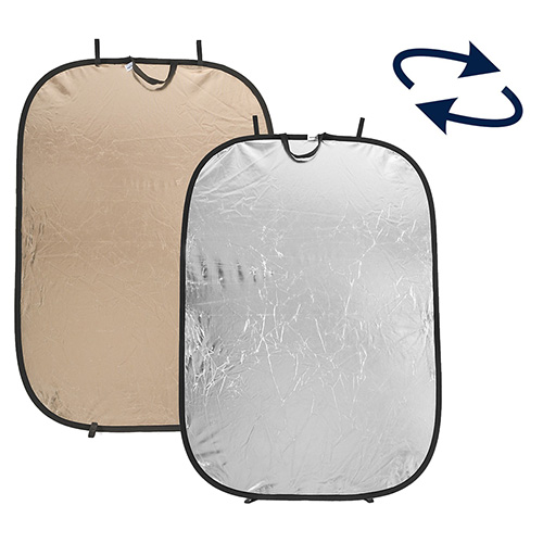 【LL LR7236】 Manfrotto Lastolite パネライトリフレクター 180×120cm サンファイア/シルバー