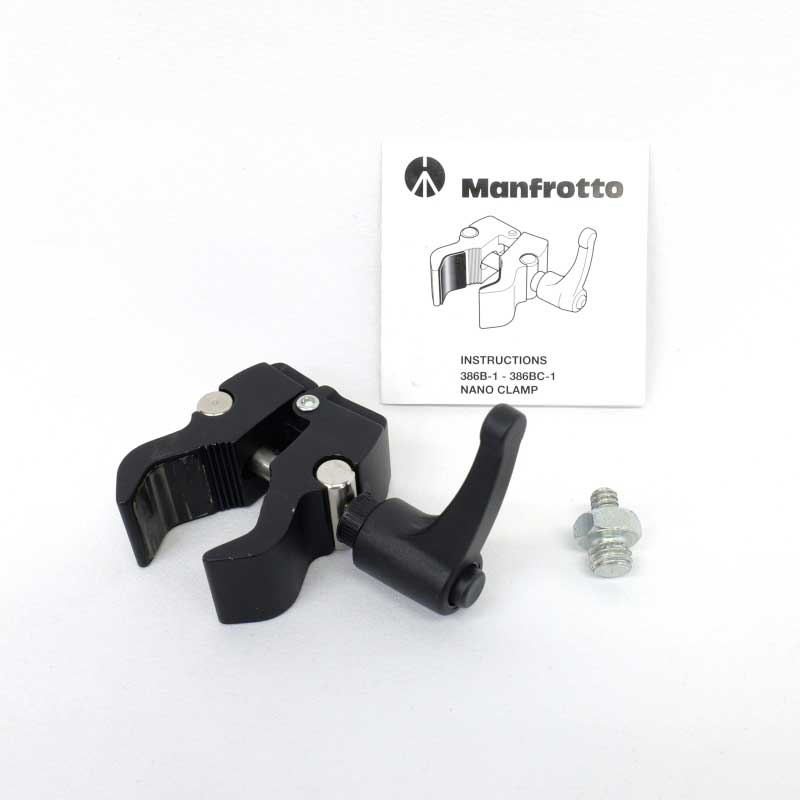 【386BC-1 中古品】 Manfrotto ナノクランプ