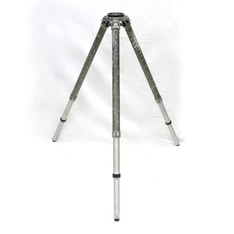 【型番不明 ジャンク品】 GITZO アルミ3段三脚（100mmボールアダプター付）