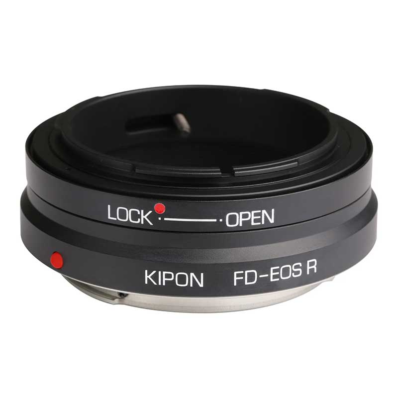 【FD-EOS R】 KIPON キヤノンRF用 キヤノンFDレンズ マウントアダプター
