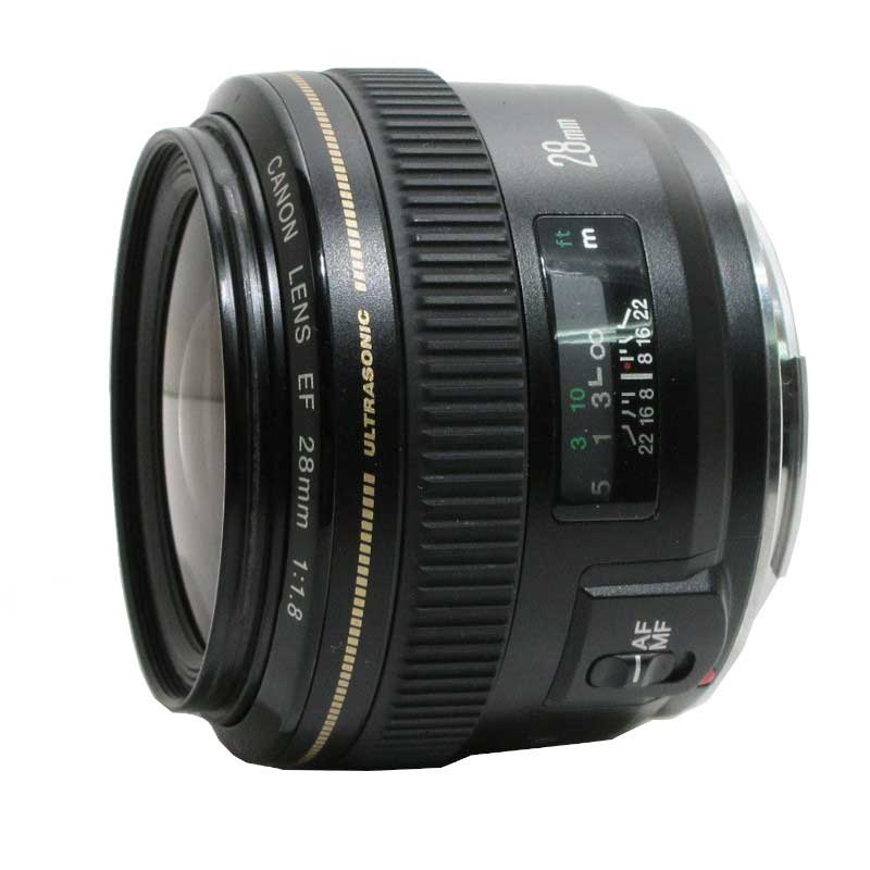 【EF28mm F1.8 USM 中古品】 Canon EFマウント用 単焦点レンズ