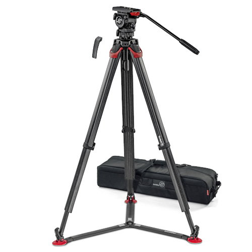 【システムFSB6T FT GS（0466）】 Sachtler カーボン3段三脚システム フローテック