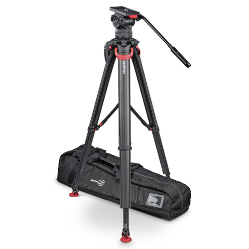 【システムDV12 FT MS（1205FTMS）】 Sachtler カーボン3段三脚システム フローテック