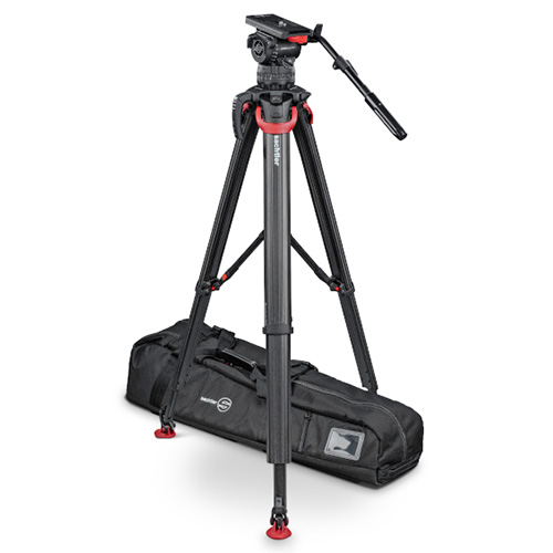 【システムV15 FT MS（1505FTMS）】 Sachtler カーボン3段三脚システム フローテック