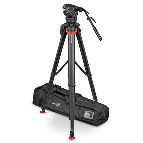 【System Cine 7+7 FT MS（1910FTMS）】 Sachtler カーボン3段三脚システム フローテック