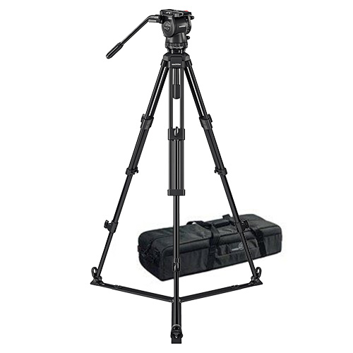 【システムFSB 6 Mk II 75/2 AL GS（0471AM）】 Sachtler アルミ3段三脚システム