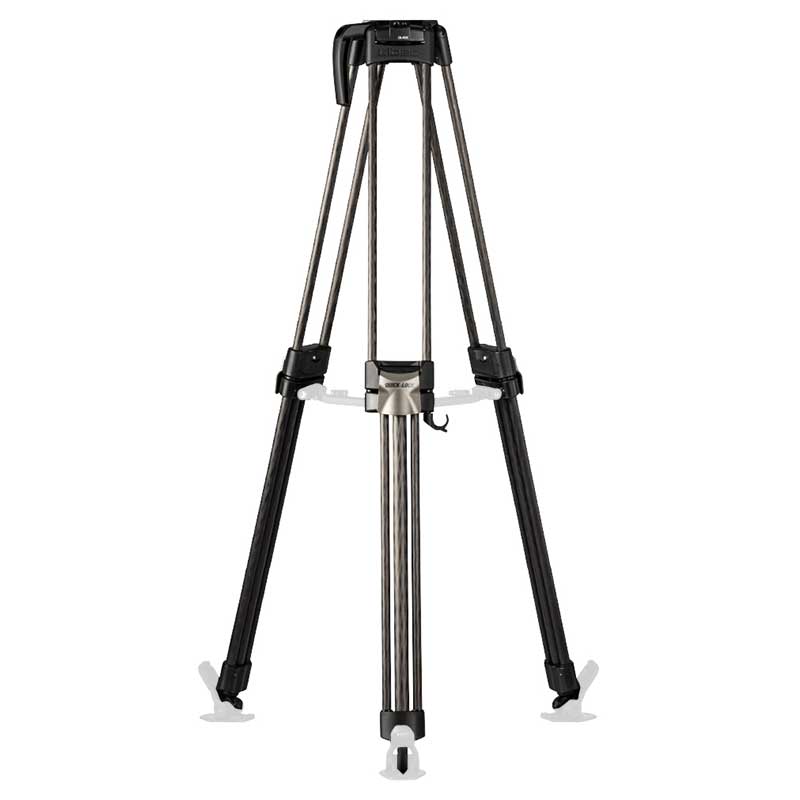 【QL40C】 Libec 75mmボール カーボン3段三脚 クイックロック