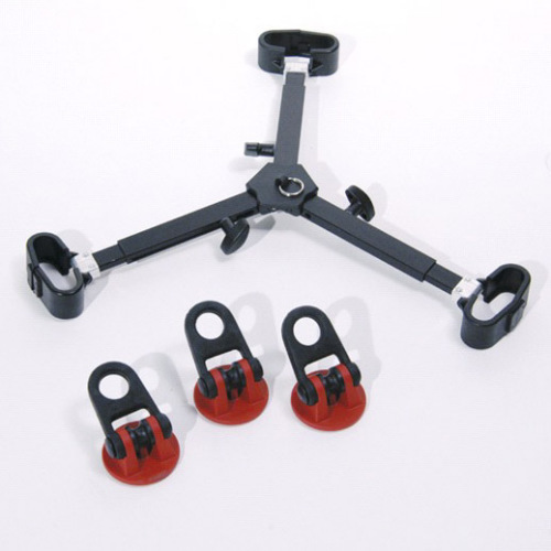 【オフグランドスプレッダー75セット（7011）】 Sachtler ミッドスプレッダー、ラバーフィート3個セット