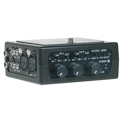 【FMX-DSLR】 AZDEN DSLR用 2チャンネル ポータブルミキサー