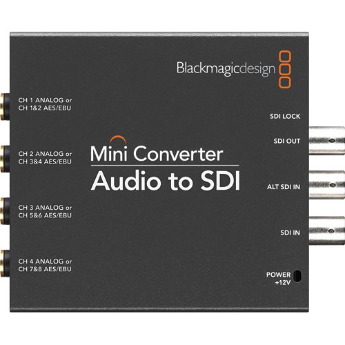 【Mini Converter Audio to SDI】 Blackmagic Design コンバーター