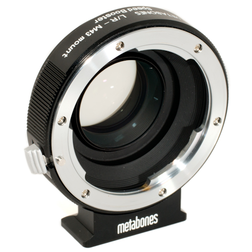【MB_SPLR-m43-BM1】 Metabones マウントアダプター Speed Booster（レンズ側：ライカR、ボディ側：マイクロフォーサーズ）