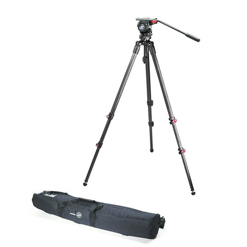 【システムFSB6T TT】 Sachtler カーボン3段三脚システム