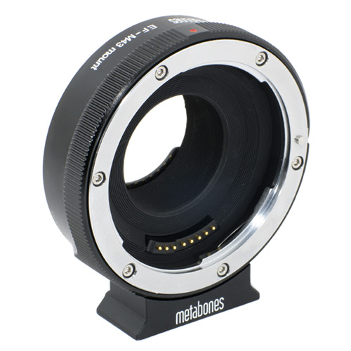 【MB_EF-m43-BM1】 Metabones 電子接点付マウントアダプター Smart Adapter（レンズ側：キヤノンEF、ボディ側：マイクロフォーサーズ）